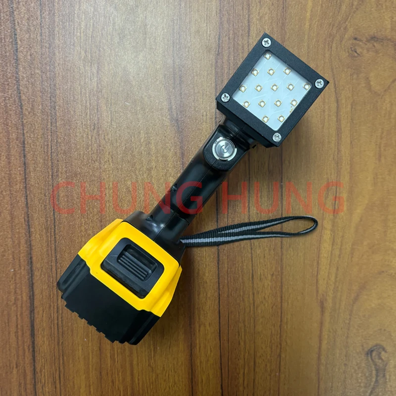 Przenośna, ręczna, ładowalna lampa UV LED do utwardzania, stosowana w naprawach lakieru samochodowego i wykrywaniu wad lakieru samochodowego, LED UV cu