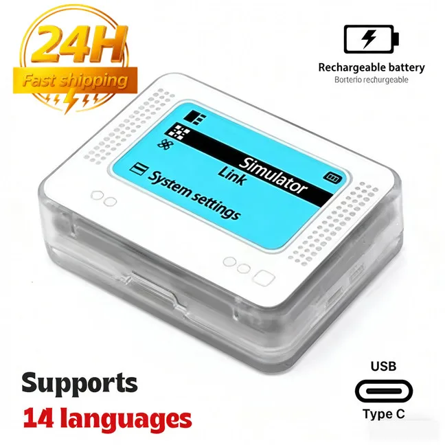 For Amiibo Chargeable Intelligent Simulator NFC Emulator Universal Writer for Switch2/Switch WiiU 3DS Game Accessories
