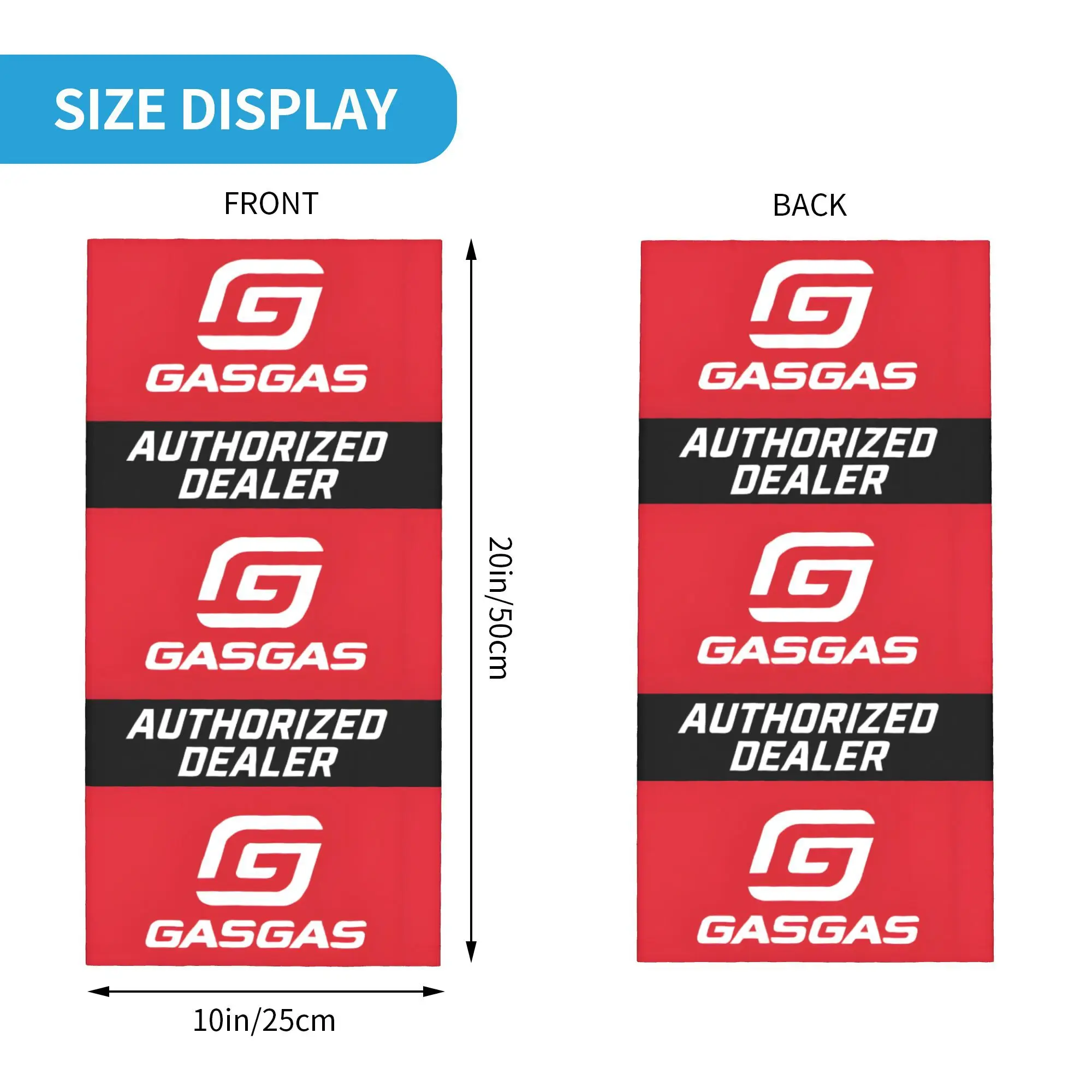 مخصص G-Gasgases دراجة نارية سباق الرقبة الجراب النساء الرجال UV حماية الشتاء دراجة نارية باندانا وشاح للمشي لمسافات طويلة
