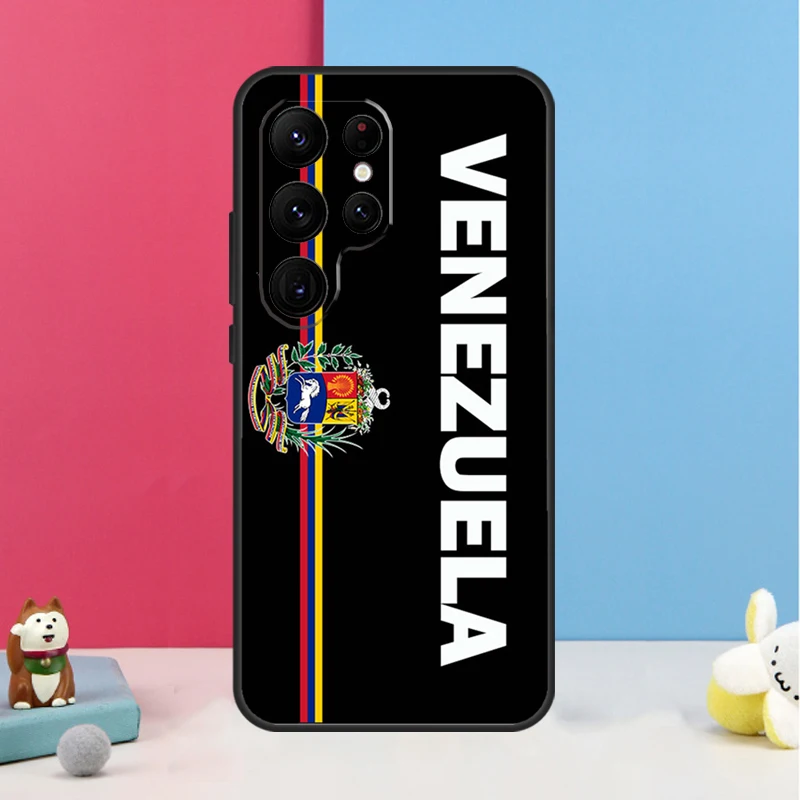 Etui z herbem wenezuela do Samsung Galaxy S22 S23 Ultra S9 S10 Plus Note 10 20 Ultra S20 S21 FE miękka okładka