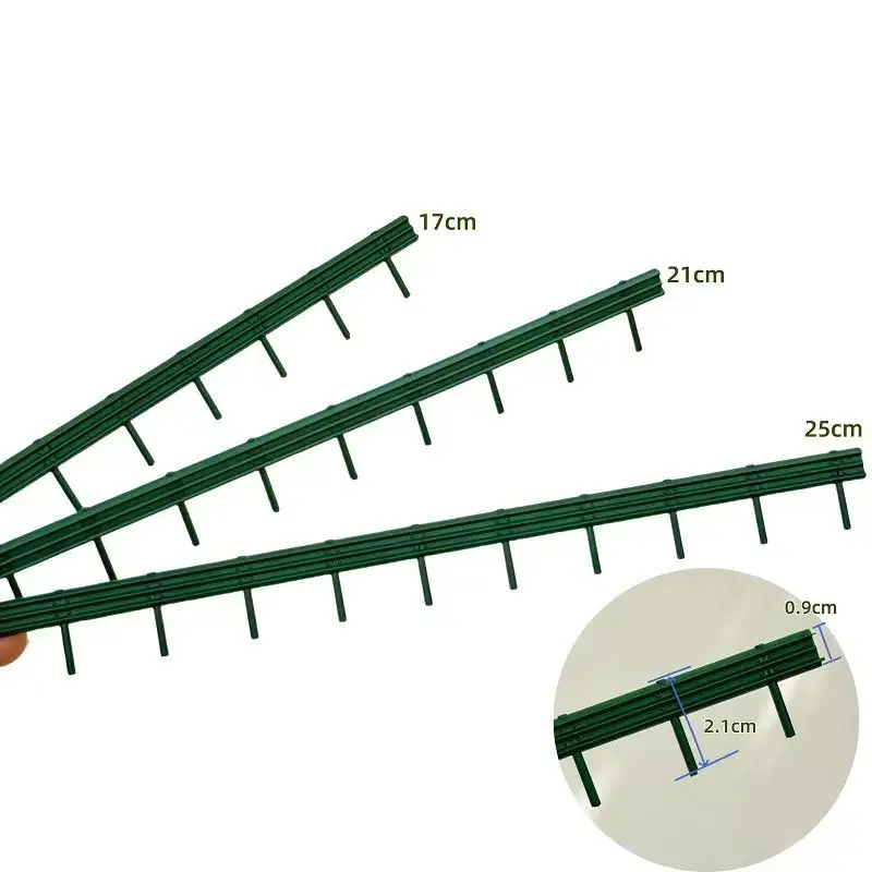 17 センチメートル/21 センチメートル/25 センチメートルストリート道路分離ガードレールミニチュアフェンスモデル道路障壁高速道路フェンス DIY モデルおもちゃアクセサリー