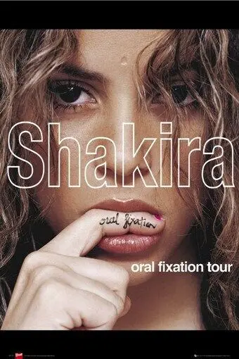 SHAKIRA POSTER ORAL FIXATION TOUR HOT NEW 24X36