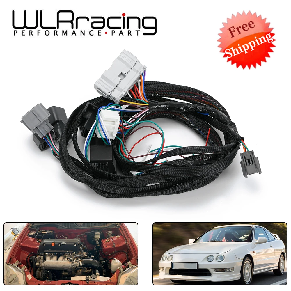 For K20 K24 K-Swap Conversion Harness For EG Civic (92-95) & DC2 Integra DAC061 For Honda