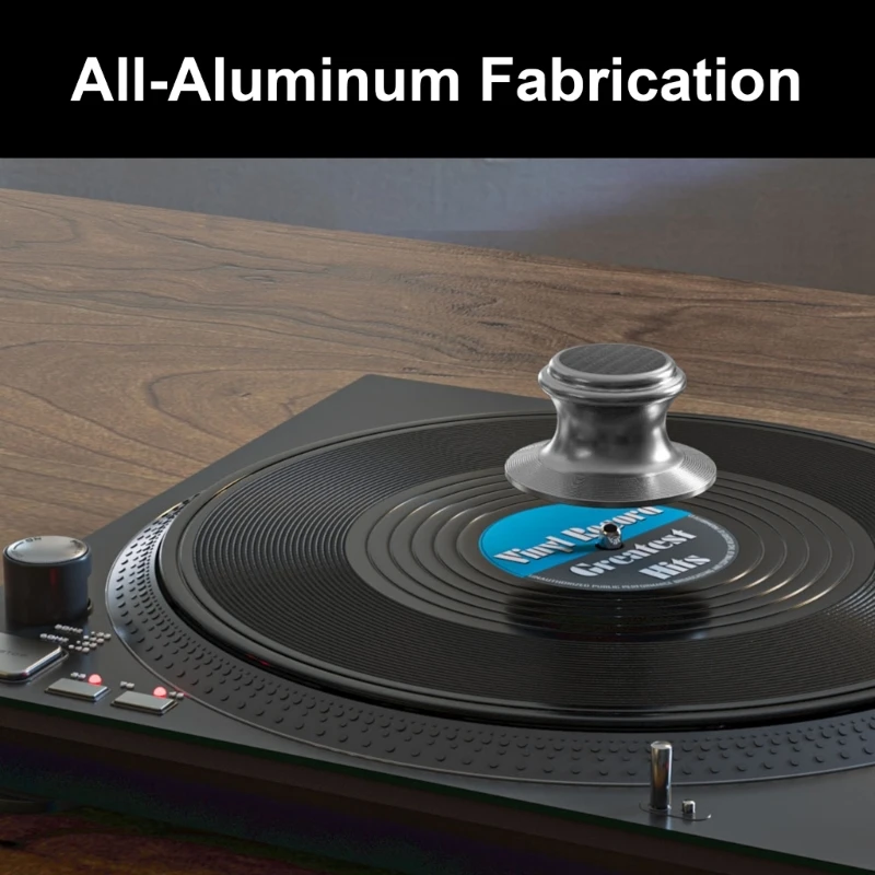 ADWE Record Pressure Control Disc Weight Stabilizers for Record Player Improve Sound Quality and Reduce Vibrations