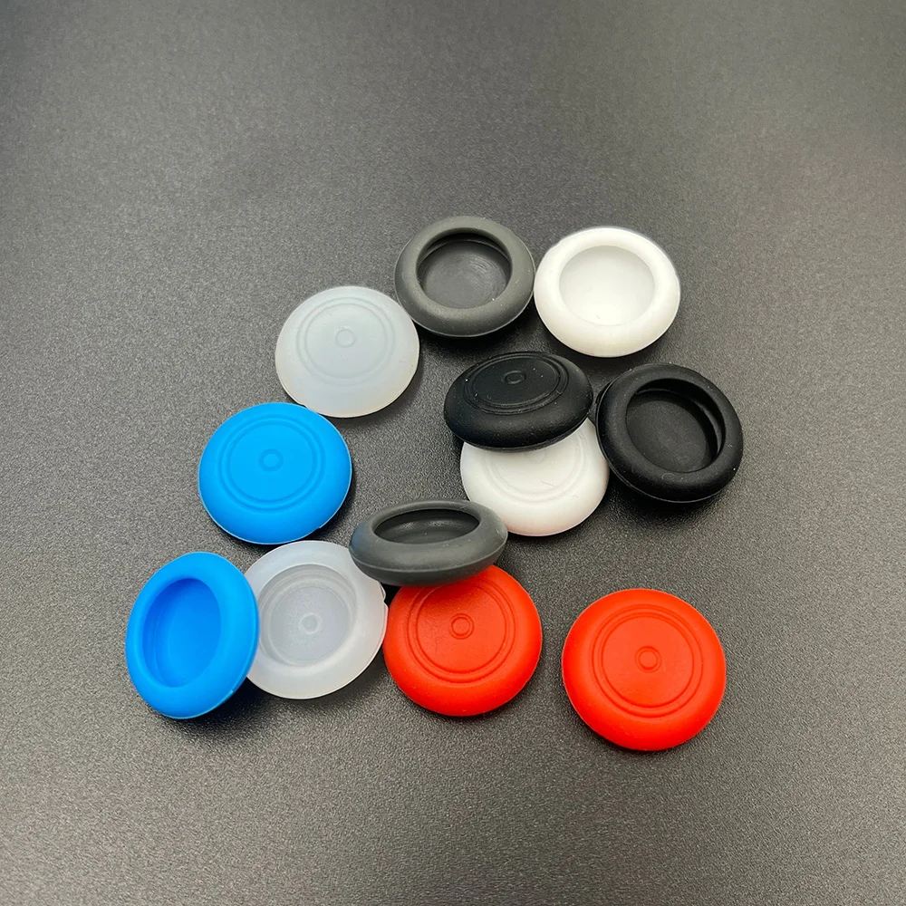 عصا إبهام سيليكون قبضة عصا التحكم غطاء الجلد ل PS5 ، PS4 ، سلسلة XBOX X وحدة تحكم ، 2 من