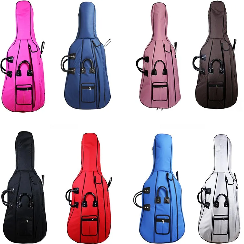 20mm cello bag thickened rainproof,double back, side lift, multiple colors 1/8 1/4 2/4 3/4 4/4