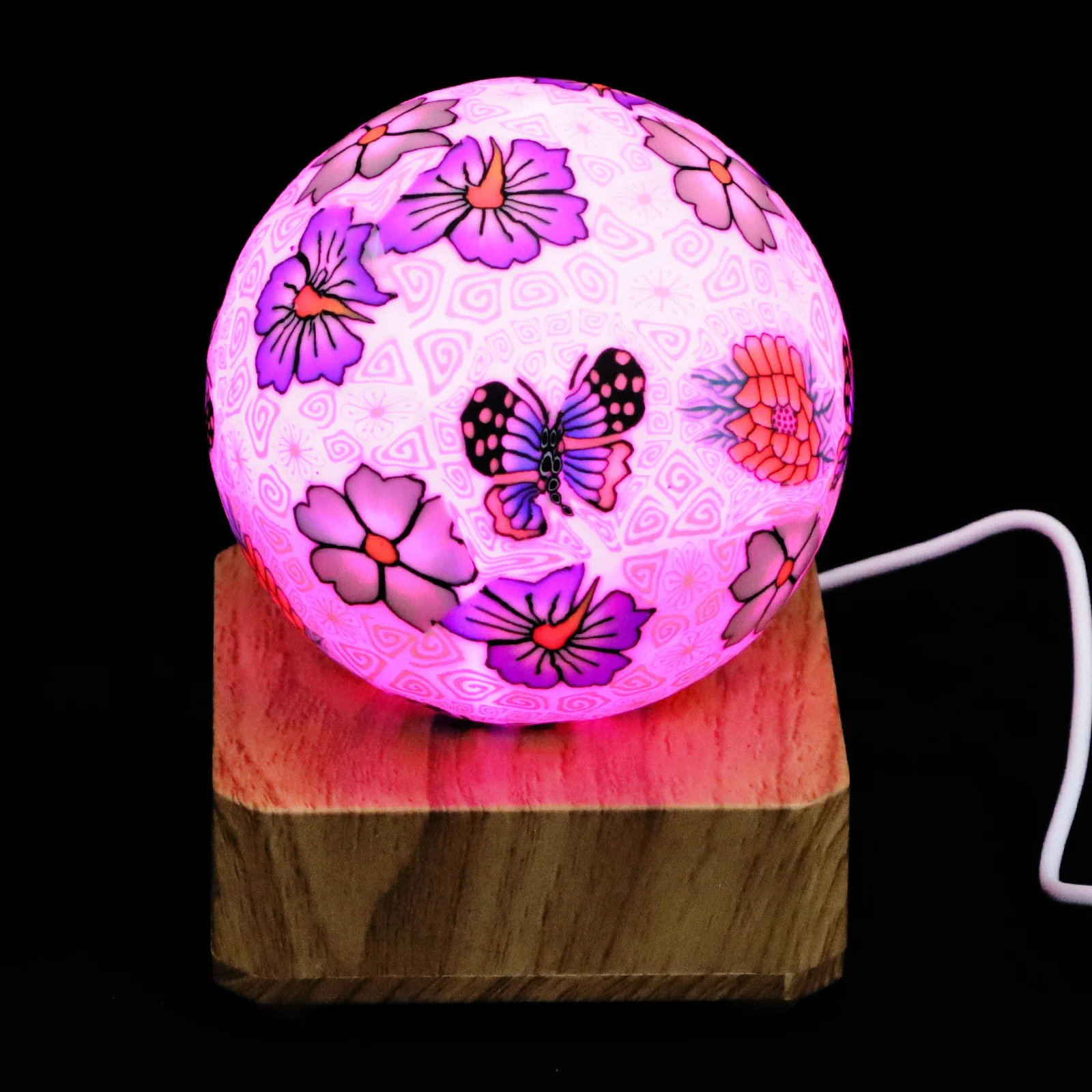 

Led Color Changing Globe Lamp Glass Ball Night Light For Bedroom Decorative Table Lamp Bedside Desktop Ornament Small