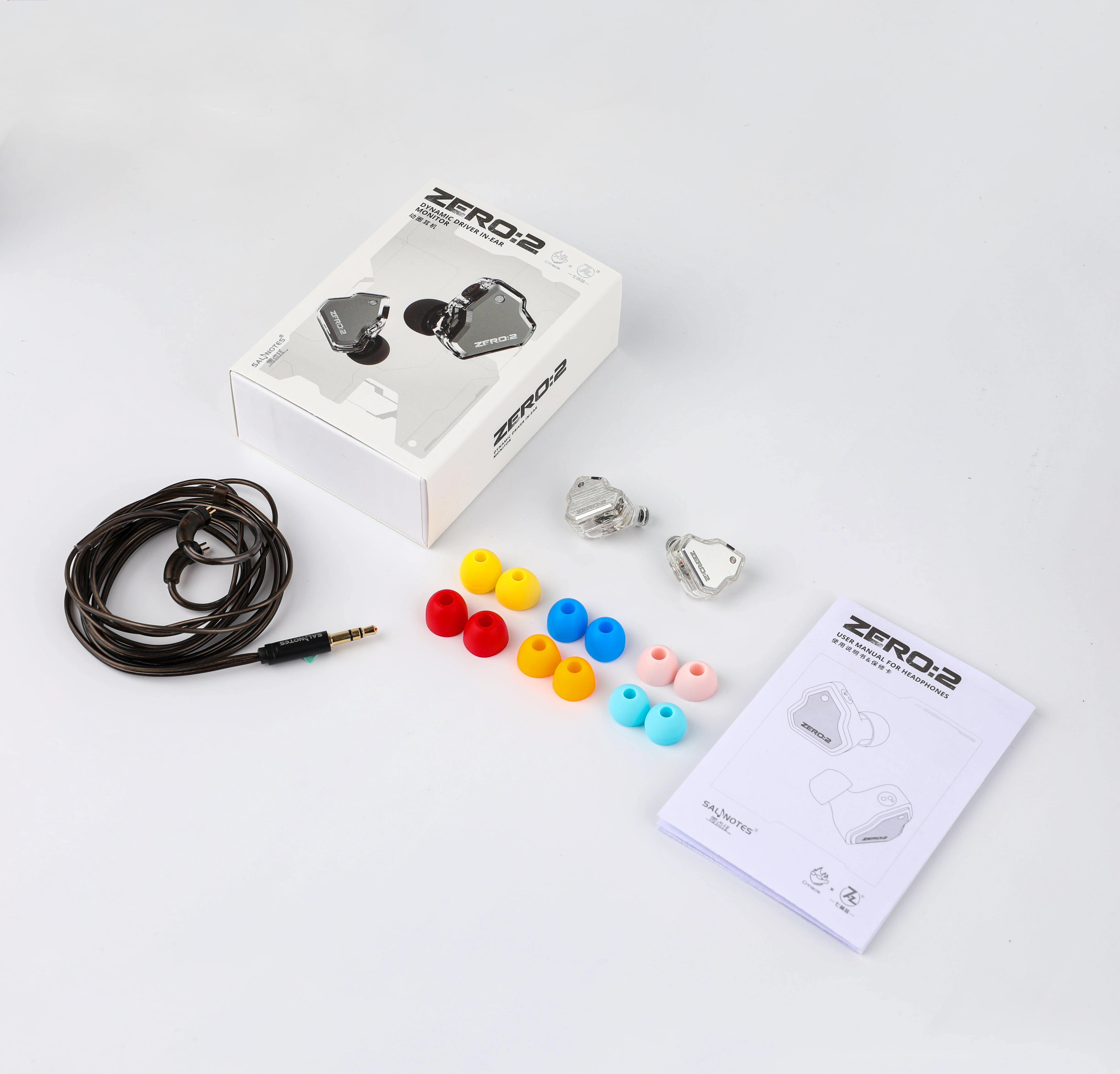 7 Hz x Crinacle Zero 2 IEM kabelgebundene Ohrhörer, aktualisierte 10 mm dynamische Treiber-Ohrhörer, Gaming-Ohrhörer mit OFC-IEM-Kabel für Musiker – Detail 10