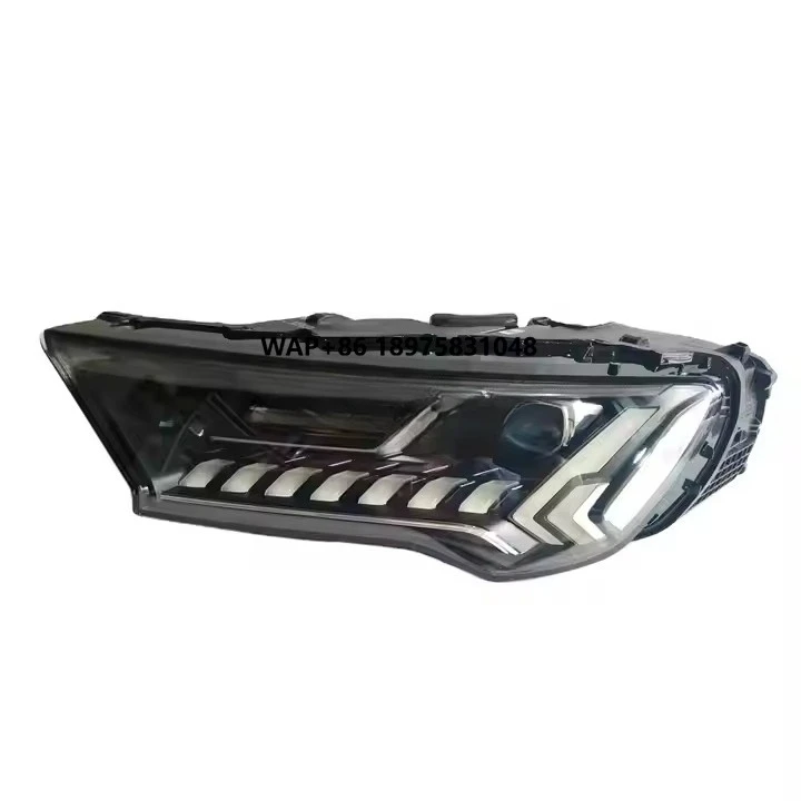 Q7 Automotive Light Emitting Diode Matrix Headlight Original Light Emitting Diode Light Automobile Factory Direct Sales Automoti