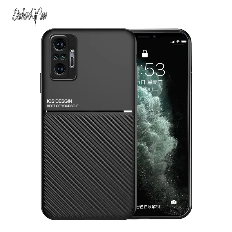 Dla Redmi Note 10S Etui DECLAREYAO Soft Coque Dla Xiaomi Redmi Note 10 Pro Max Pokrowce Silikonowe Pokrowce Dla Redmi Note 10 Etui