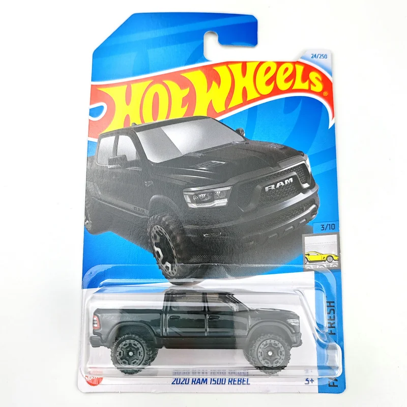 2024-24 Hot Wheels Cars 2020 RAM 1500 REBEL 1/64 Metal Die-cast Model Collection Toy Vehicles