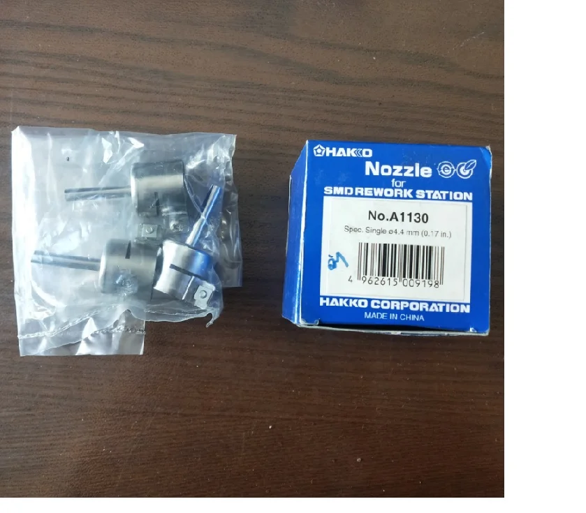 (100% Original Genuine) New White Light HAKKO Hot Air System Special Nozzle A1130 Stainless Steel