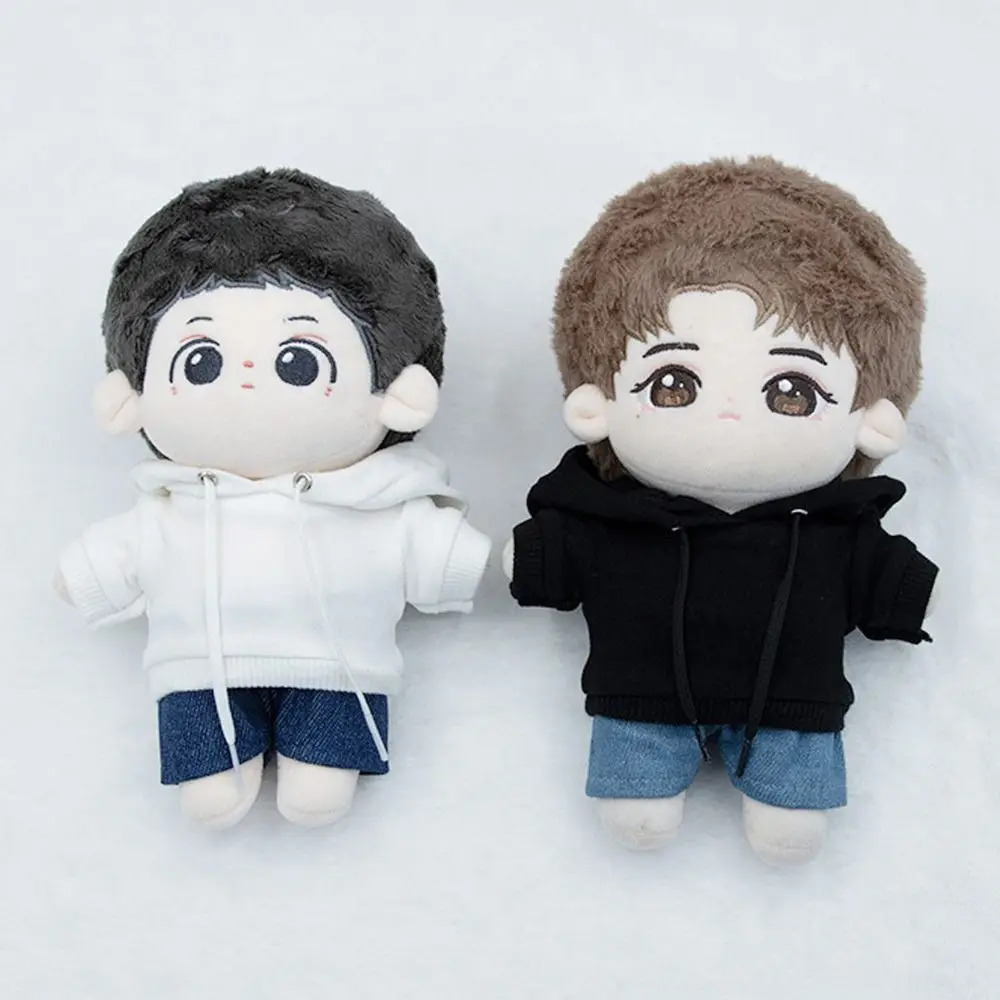 Poppen Hoodies Sweatshirt Outfits Kleding Voor 10Cm/15Cm/20Cm/20Cm Katoen Poppen Voor 1/12 Bjd Poppen Voor 1/11 1/12 Ob11 Poppen Accessoires