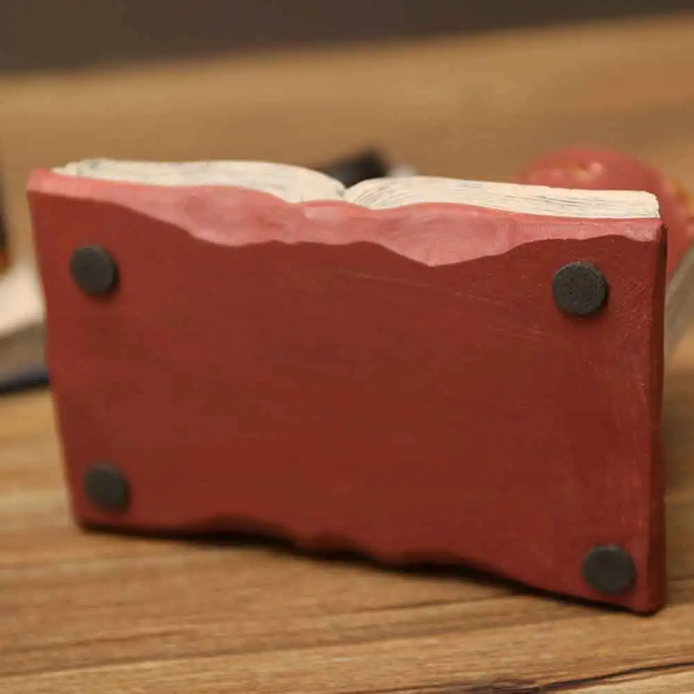 

Violin Shaped Pen Box Natural Resin Material Safe Healthy Odorless Desktop Decoration Red Pen Box Desktop Decoration