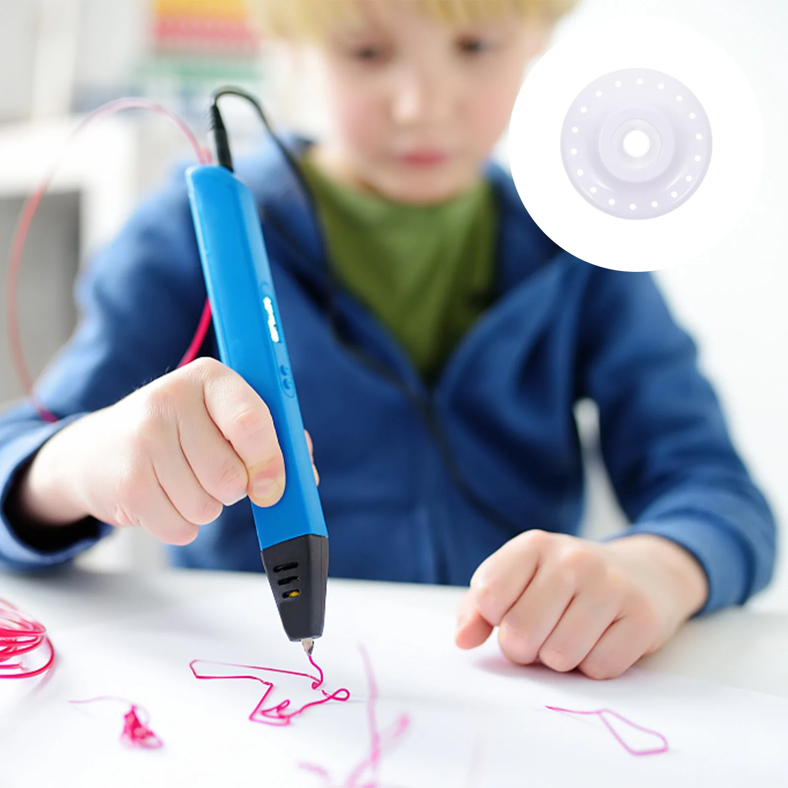 3 Stuks 3D Printing Pen Base Hittebestendig Slijtvast Schokbestendig Desktop Bescherming Stand voor 3D Printer