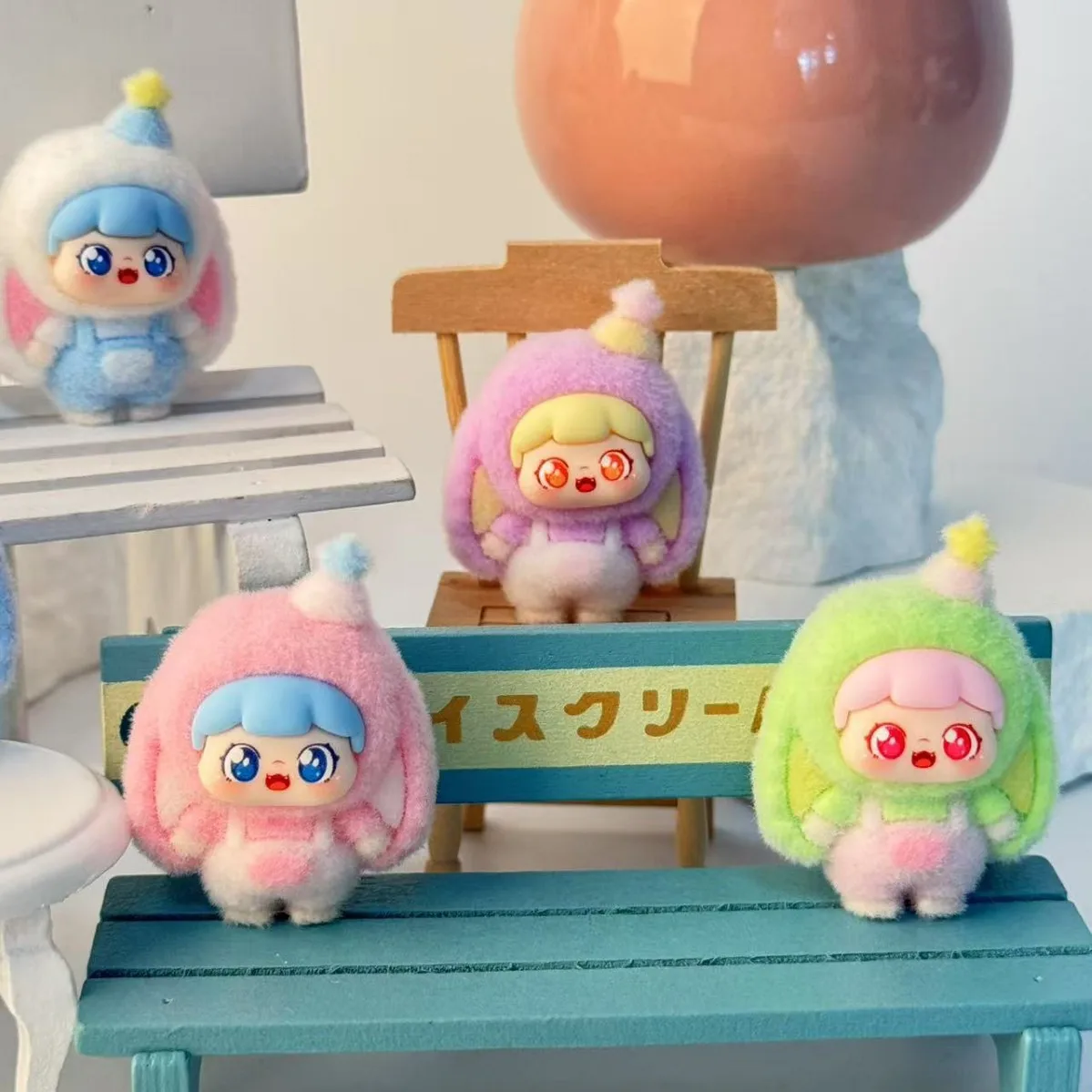 ใหม่หูแขวนกระต่ายสาวอินเทรนด์และน่ารักของเล่นตุ๊กตา DIY รถเดสก์ท็อปตกแต่ง