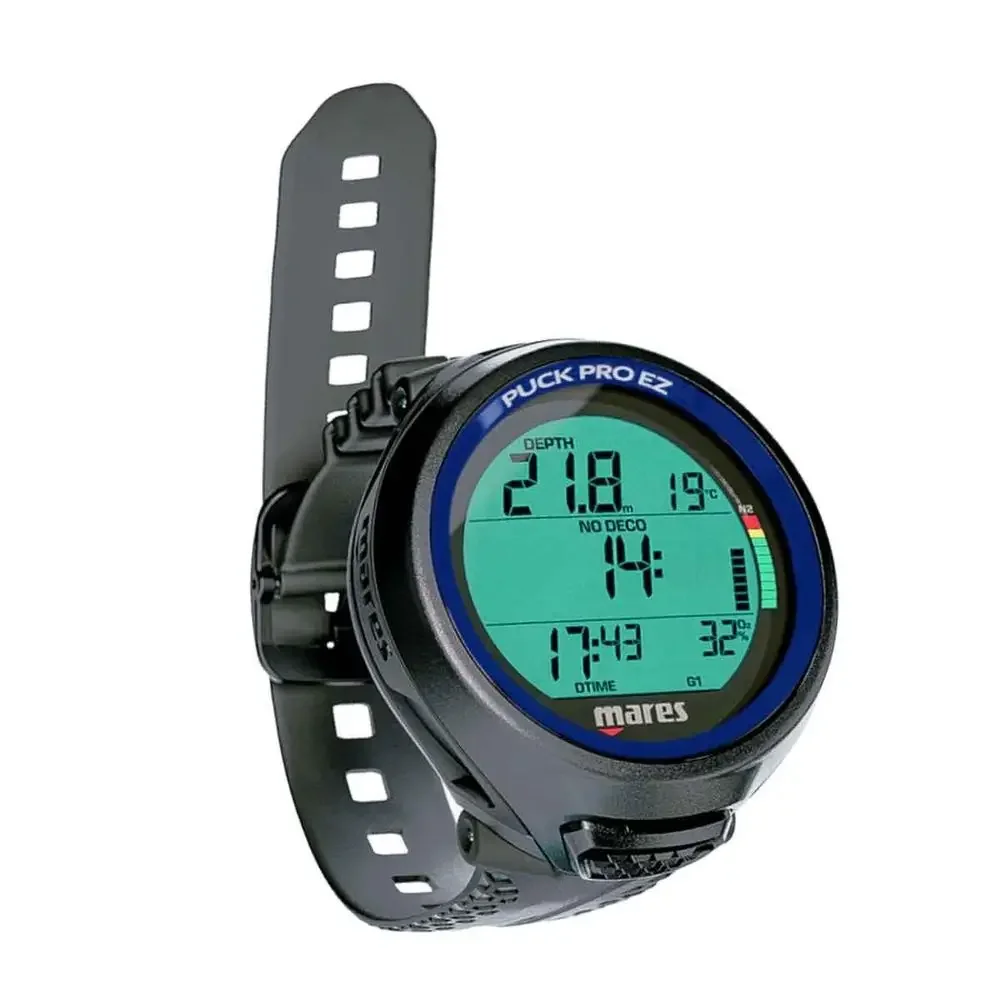 

Underwater Dive Computer - EZ Wrist, Depth, Decompression, Temp, Time Display