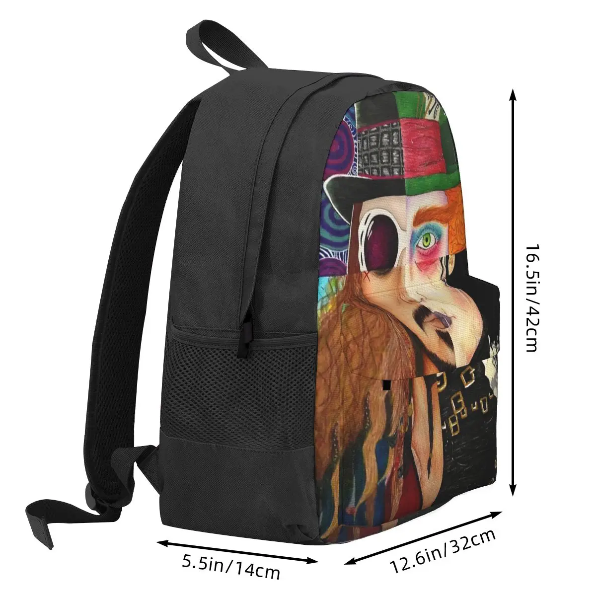 Johnny Depp Character Collage Mochilas para meninos e meninas, mochilas escolares infantis, mochila infantil, bolsa de ombro para laptop