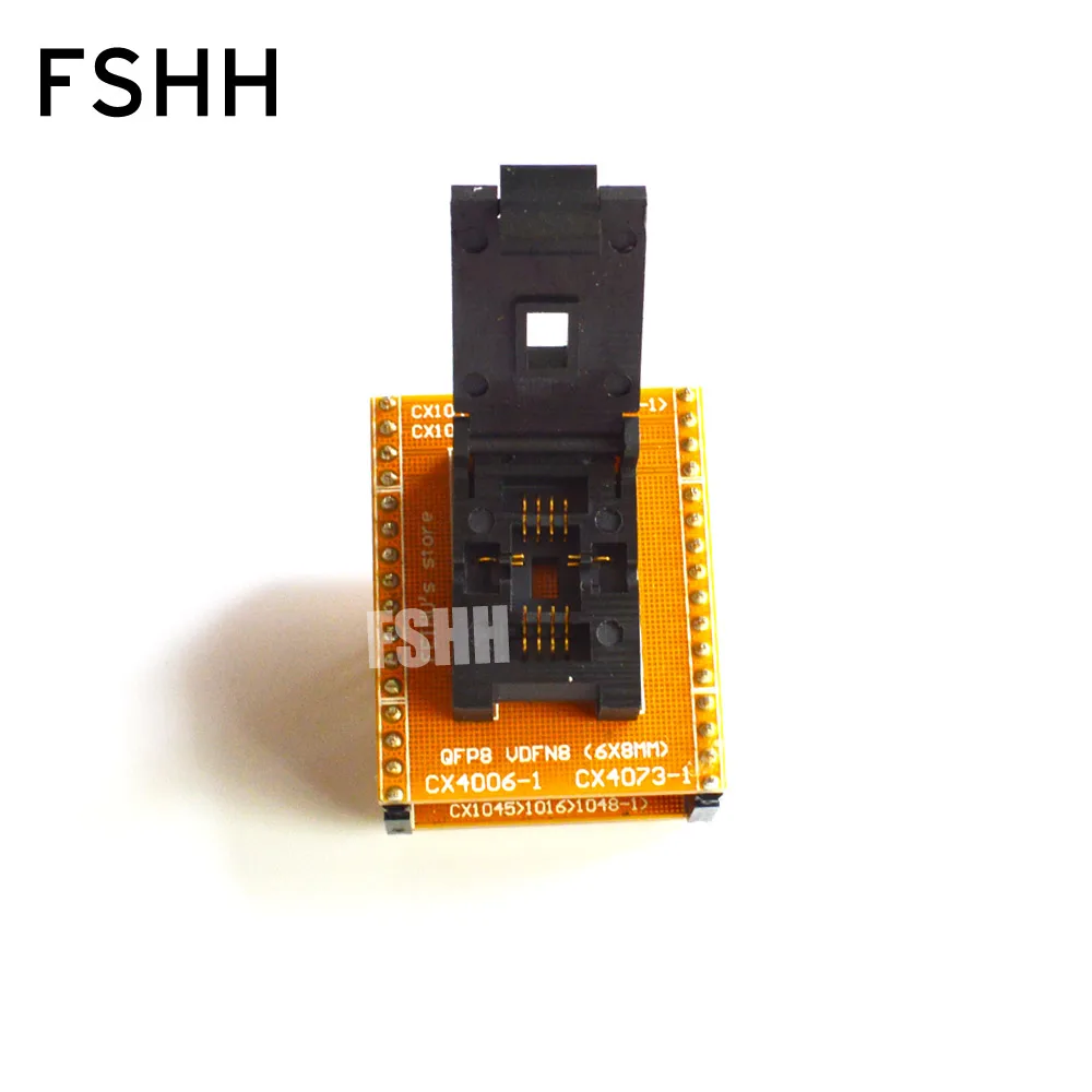 6mmx8mm QFN8 to DIP8 Adapter for SUPERPRO5000E/5000 CX1045 CX1016 CX1048-1 adapter module can be used after modification MLF8