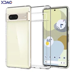 Ultra Thin Transparent Silicone Phone Case for Google Pixel 7 7a 8 Pro Pixel7 8Pro Shockproof Soft Clear TPU Back Cover Housing