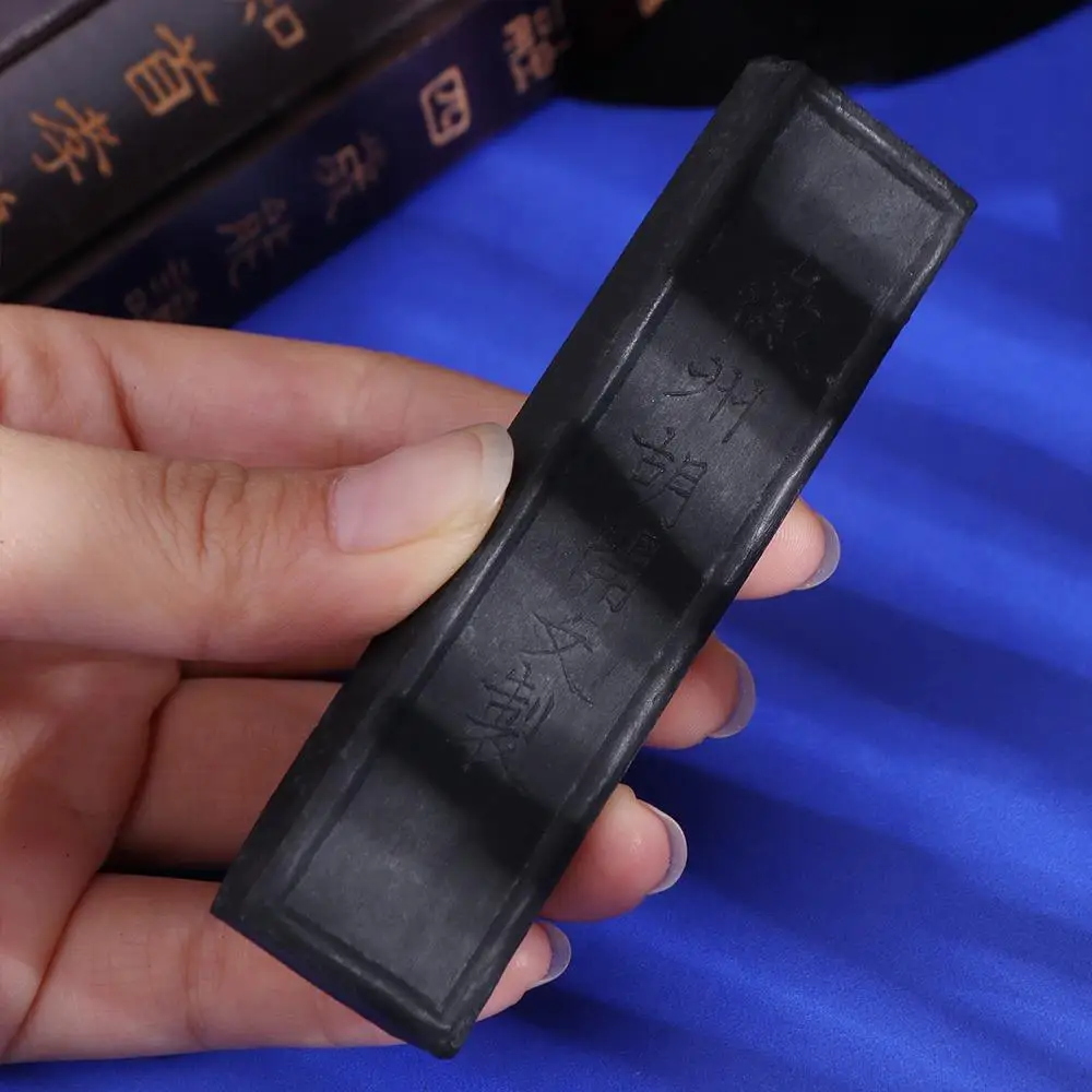 Professional Painting Calligraphy Ink Stick Black Writing Grinding Ink Block Traditional Calligraphy Solid Ink Artist