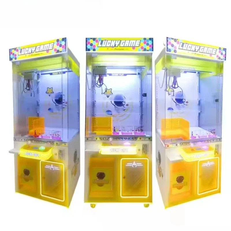 Custom New Coin-Operated Crane Plush Prize Claw Machine, Kids Favorite Arcade Game Machine for Game Centers & Amusement Parks