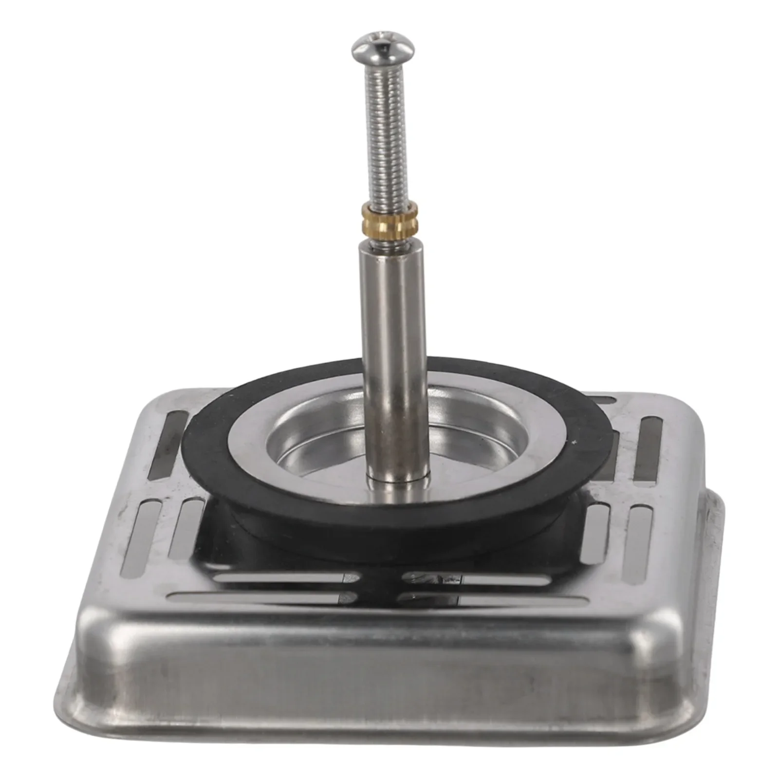 79mm Square Stainless Steel Sink Drain Basin Drainer Waste Strainer Plug- Stopper For Kitchen Bathroom Accessories