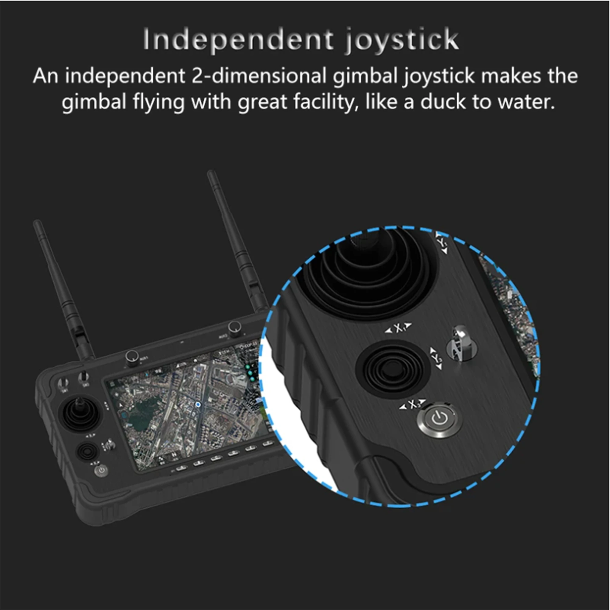 SKYDROID H16 드론 제어 카메라 송신기, 라디오 원격 2.4GHz 1080P 디지털 비디오 데이터 변속기 리시버, UAV Vtol
