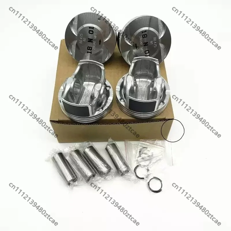 Auto Engine Piston Assembly With Pin And Ring For Cruze Excelle Epica 1.6 1.8 Maintenance Accessories