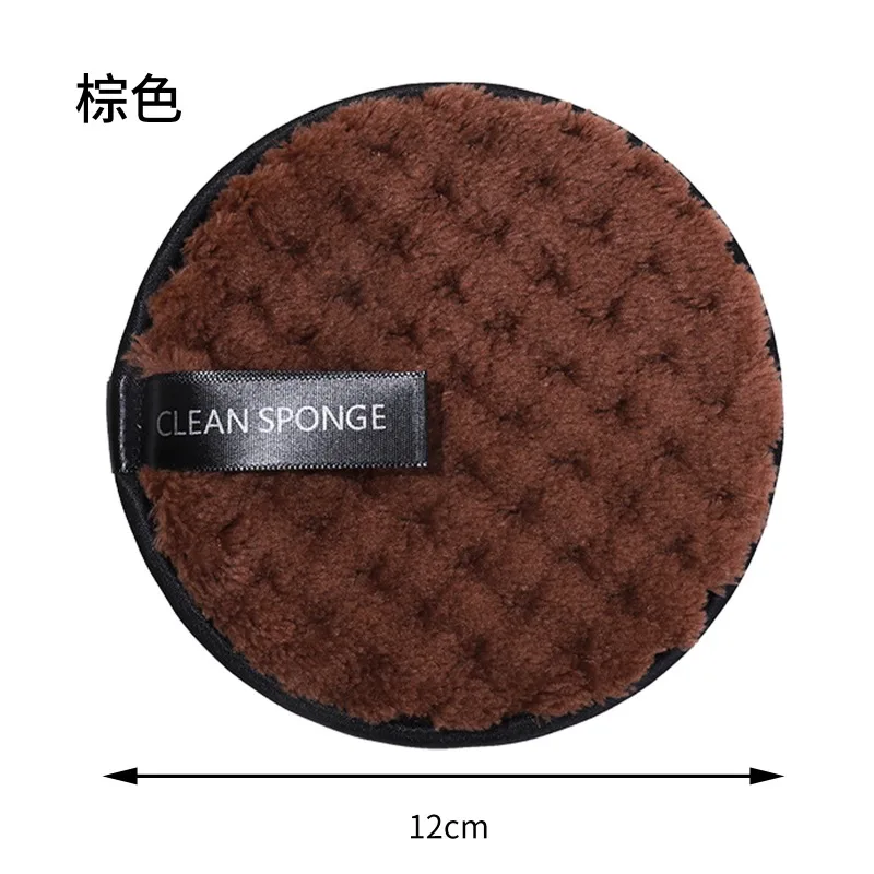 Wash Face and Makeup Remover Cotton Pad Reusable Ultra-fine Fiber Makeup Remover Powder Puff Wash Face and Clean Face Pad