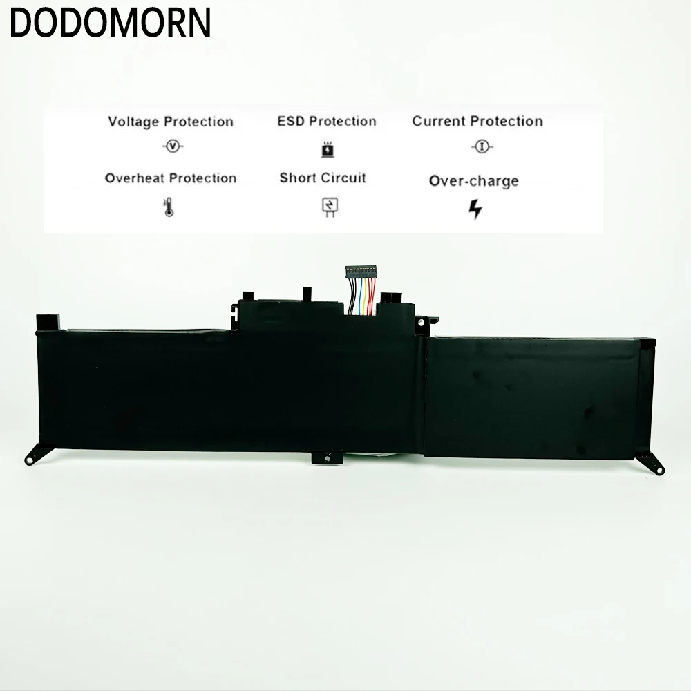 DODOMORN Laptop Battery For Lenovo ThinkPad Yoga 370 260 X380 00HW027 SB10F46465 00HW026 01AV433 01AV432 SB10F6464 SB10F97589z