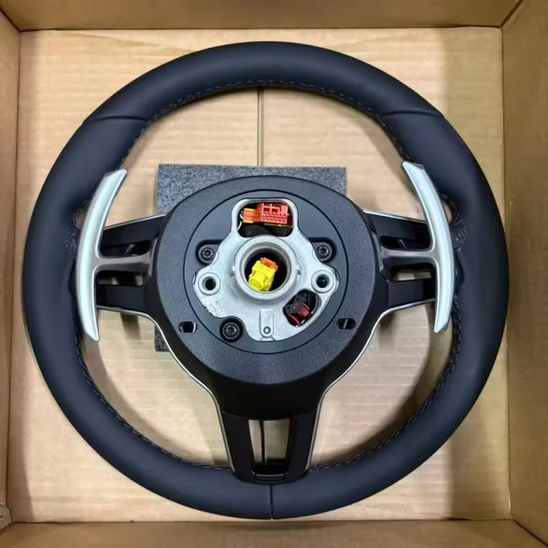 Customized Leather Car Steering Wheel For Porsche Panamera 970 971 Boxster Cayman 986 987 981 356 Steering Wheel