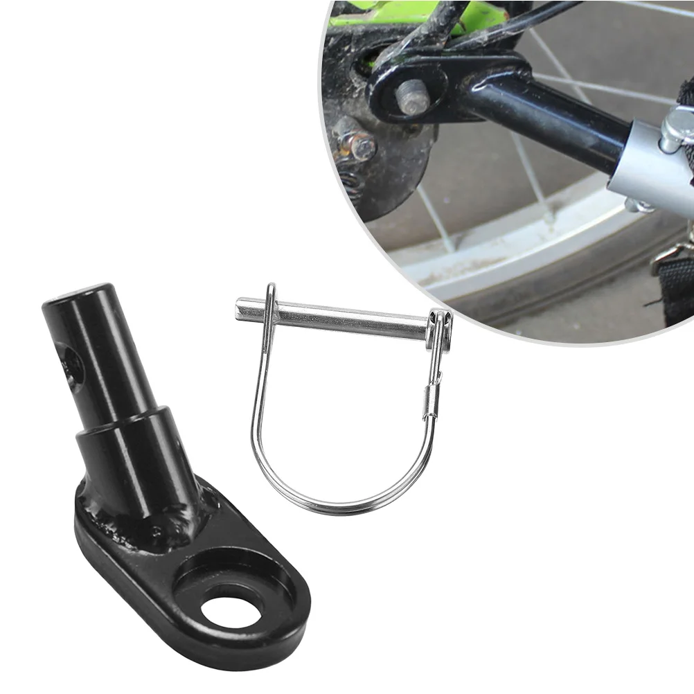 

2pcs Bike Trailer Hitch Coupler Adapter Universal Bike Trailer Hitch Aluminum Alloy Linker Trailer Hitch Adapter Attachment