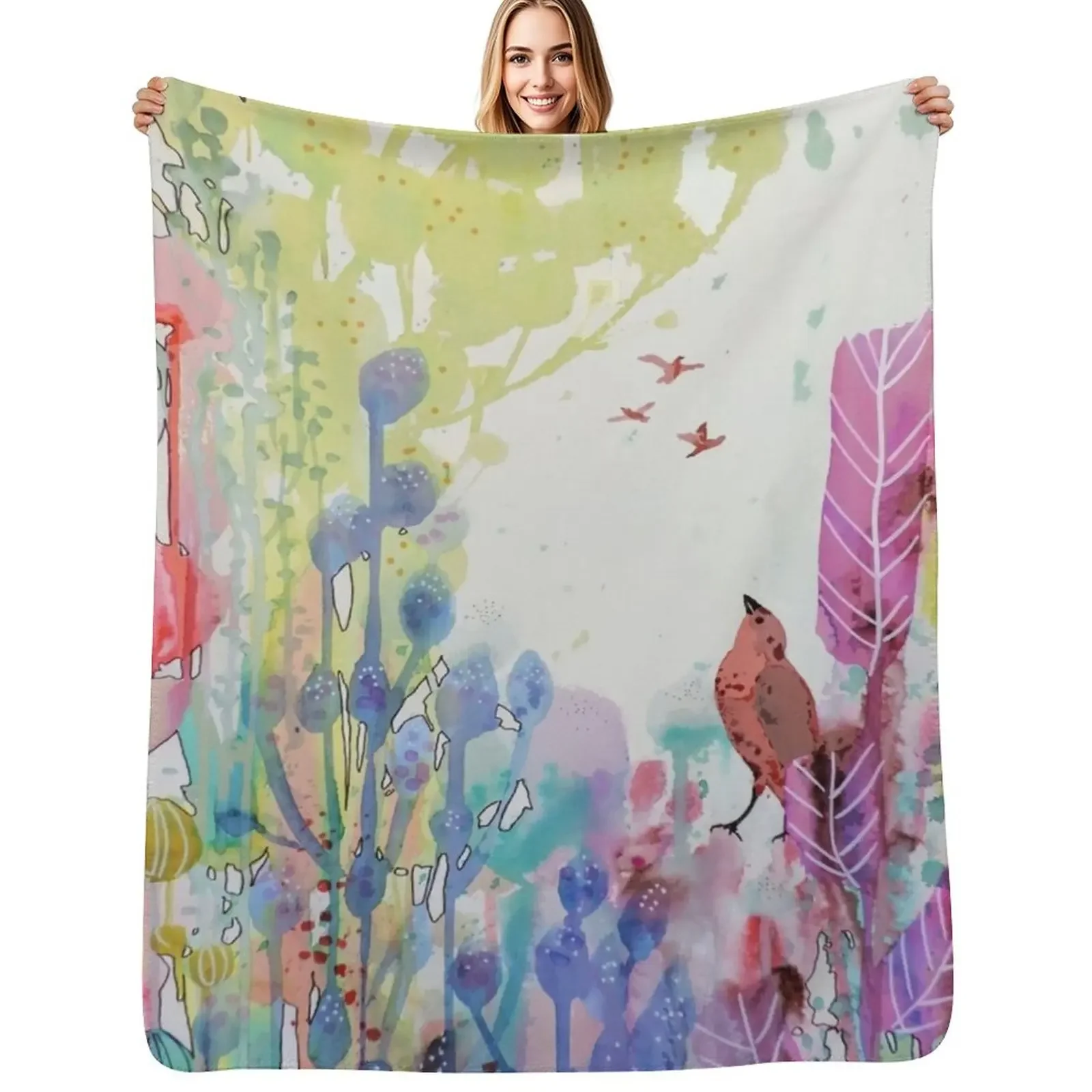 

j'ai tant appris de vous Throw Blanket sofa bed Camping Bed linens Blanket