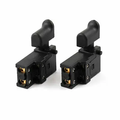 2 x AC 250V 10A DPST Interruptor de gatilho momentâneo para martelo elétrico Dragon 9035