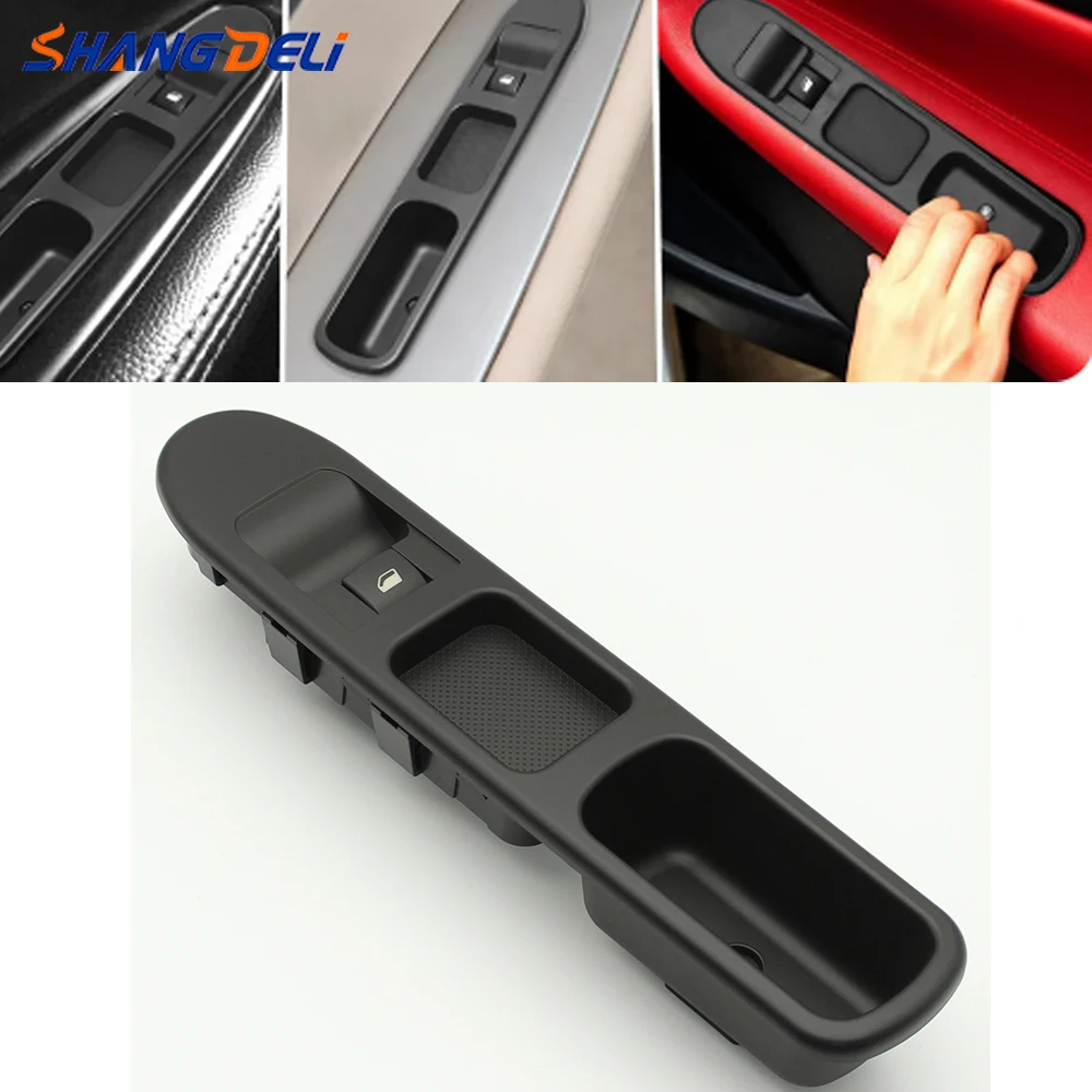 Car Power Window Control Lifter Switch Button Front Right for Peugeot 207 2007 2008 2009 2010 2011 2012 6554.QK