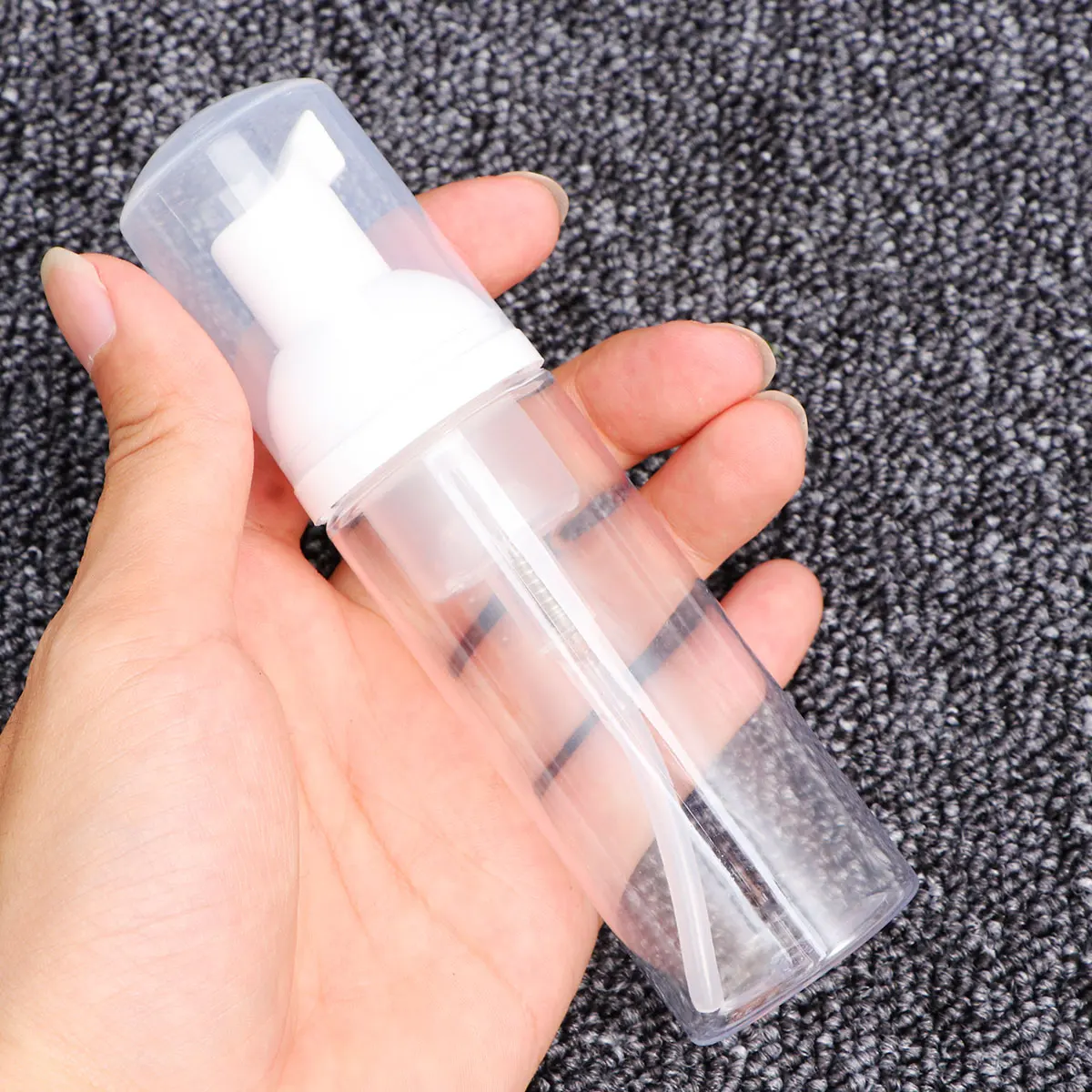

Reusable Travel Bottles for Shampoo Lotion Body Wash Mini Pump Dispenser Empty Containers Refillable Safe Durable