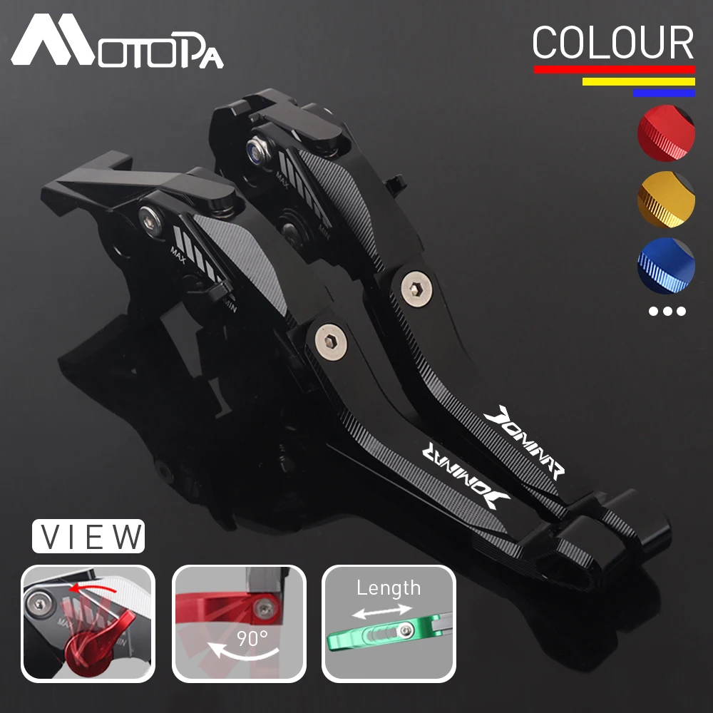 

MOTOPA CNC 5D Brake Clutch Levers For Bajaj Dominar 400 2017-2019 Adjustable Clutch Brake Lever Dominar 400