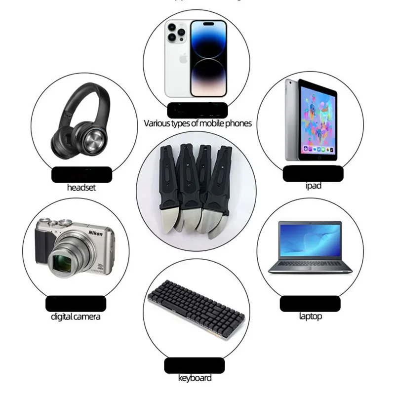 1/2pcs Smartphone Pry Knife LCD Screen Opening Tool Opener Mobile Phone Disassemble Repair Pry Blade Open Tools