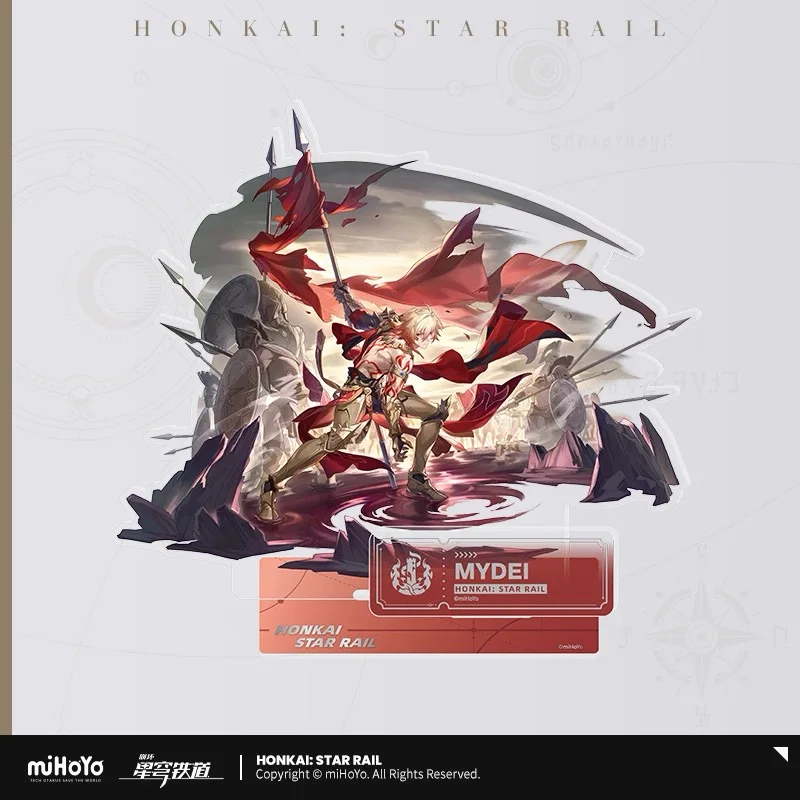 miHoYo Official Honkai Star Rail Standing Series Acrylic Lipai Destructive Fate Phainon Mydei Firefly Cosplay Anime Game Gifts