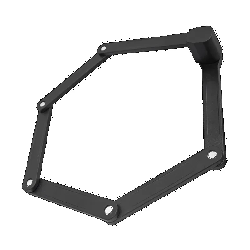 Anti-Theft Bicycle Folding Lock Security Portable Bike Foldable Lock with Bike Scooter Cycling Accessories