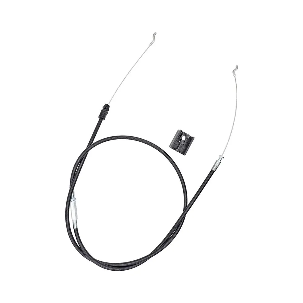 143cm Black Throttle Cable With S Z Hooks Engine Brake Control Wire For G339XYB0000 Lawn Mower Parts Replacement Accessory