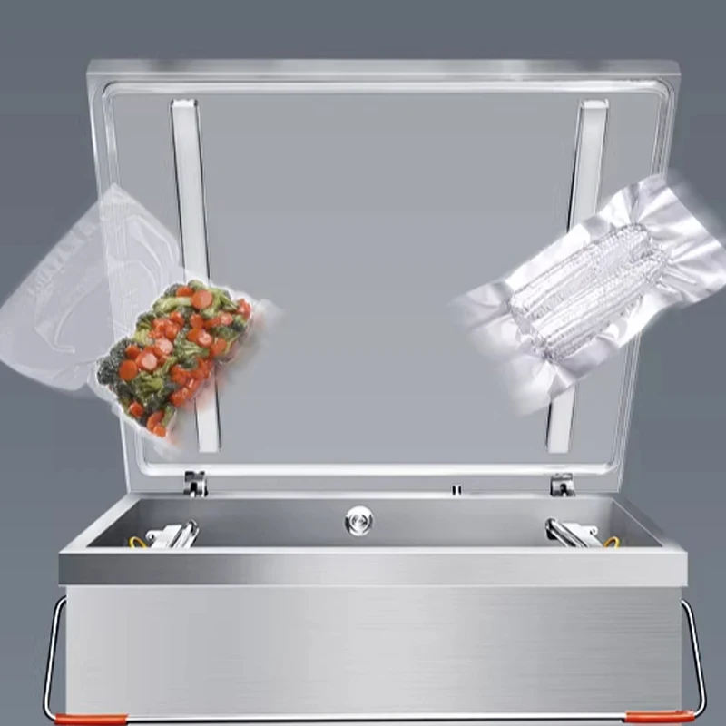 Sealer Machine Large Packaging Maker Vacuum Preservation Commercial Dry and Wet Dual-use Vacuum Food Equipment Food Preservation