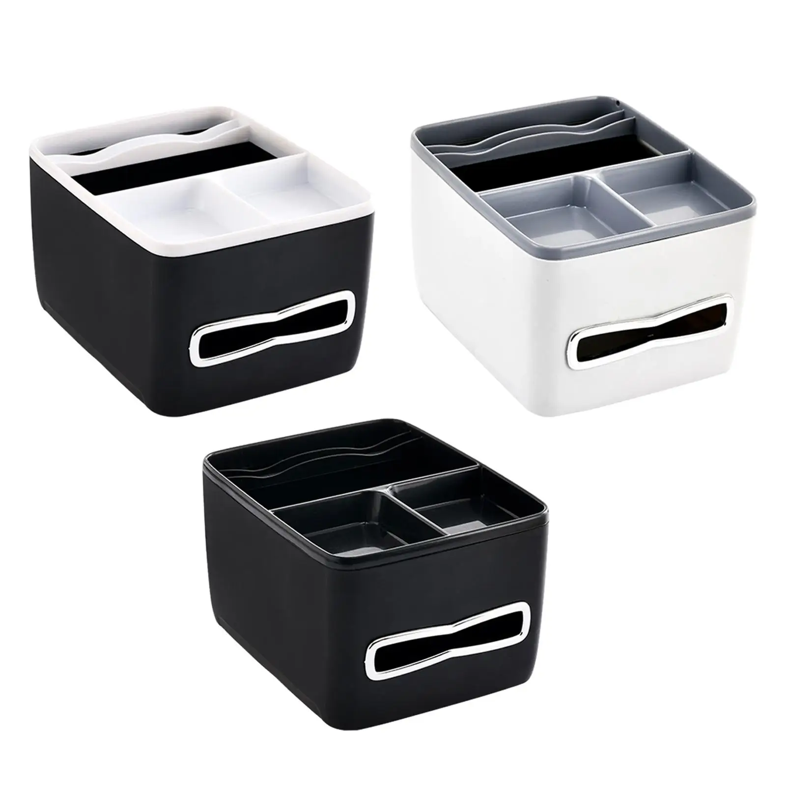 Car Armrest Storage Box Cup Holder ,Garbage Cans ,Phone Holder ,Tissue Storage, Organizer for Card Key Paper Towels Small Items