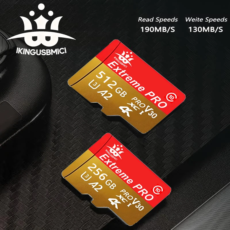Drone Class Quality 32-64-128-256-512gb Mini Sd Class10 Memory Sd Card High Quality Durable U3 High Speed Fast Reliable Class 10