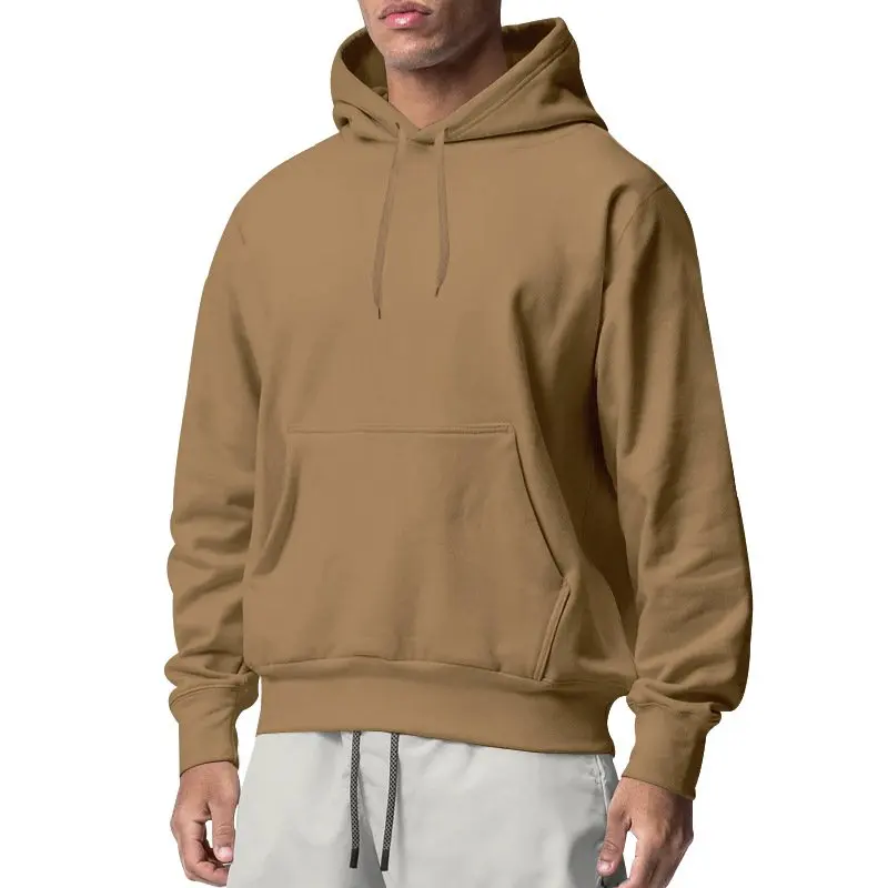 Sudaderas con capucha de Color sólido para hombres y mujeres, suéteres cálidos de lana, abrigo de suéter informal de moda, ropa de otoño e invierno, nuevo