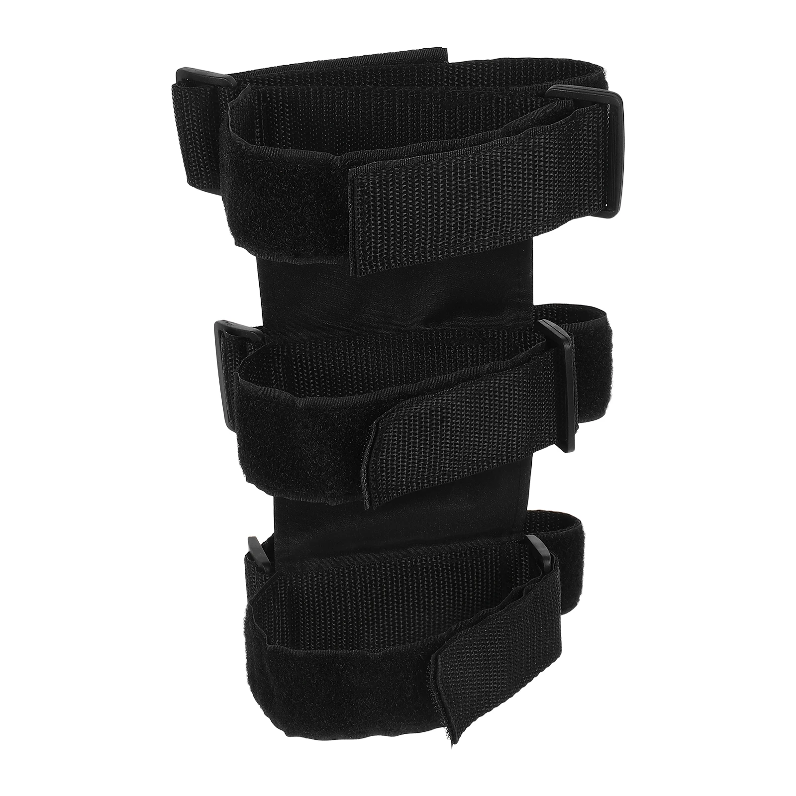 

Universal Adjustable Fire Extinguisher Strap Bracket Adjustable Fire Extinguisher Sling Bracket Safety Accessories (Black)