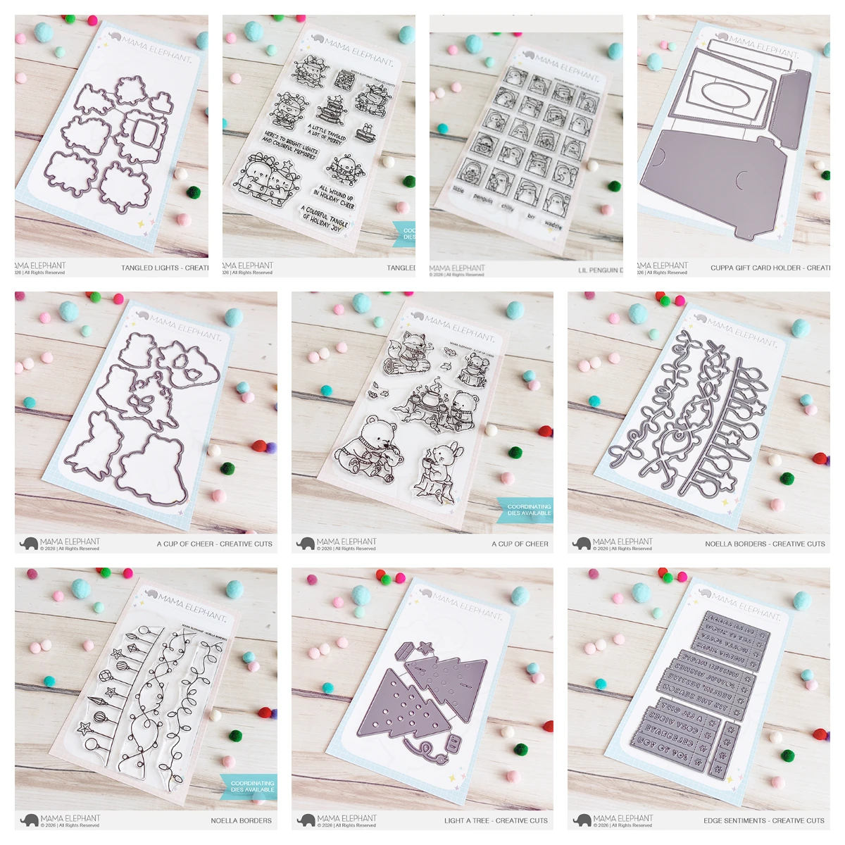 October 2026 New Tangled Lights Light a Tree - Creative Cuts Metal Cutting Dies Stamp for DIY Scrapbook Photo Album Paper Craft
