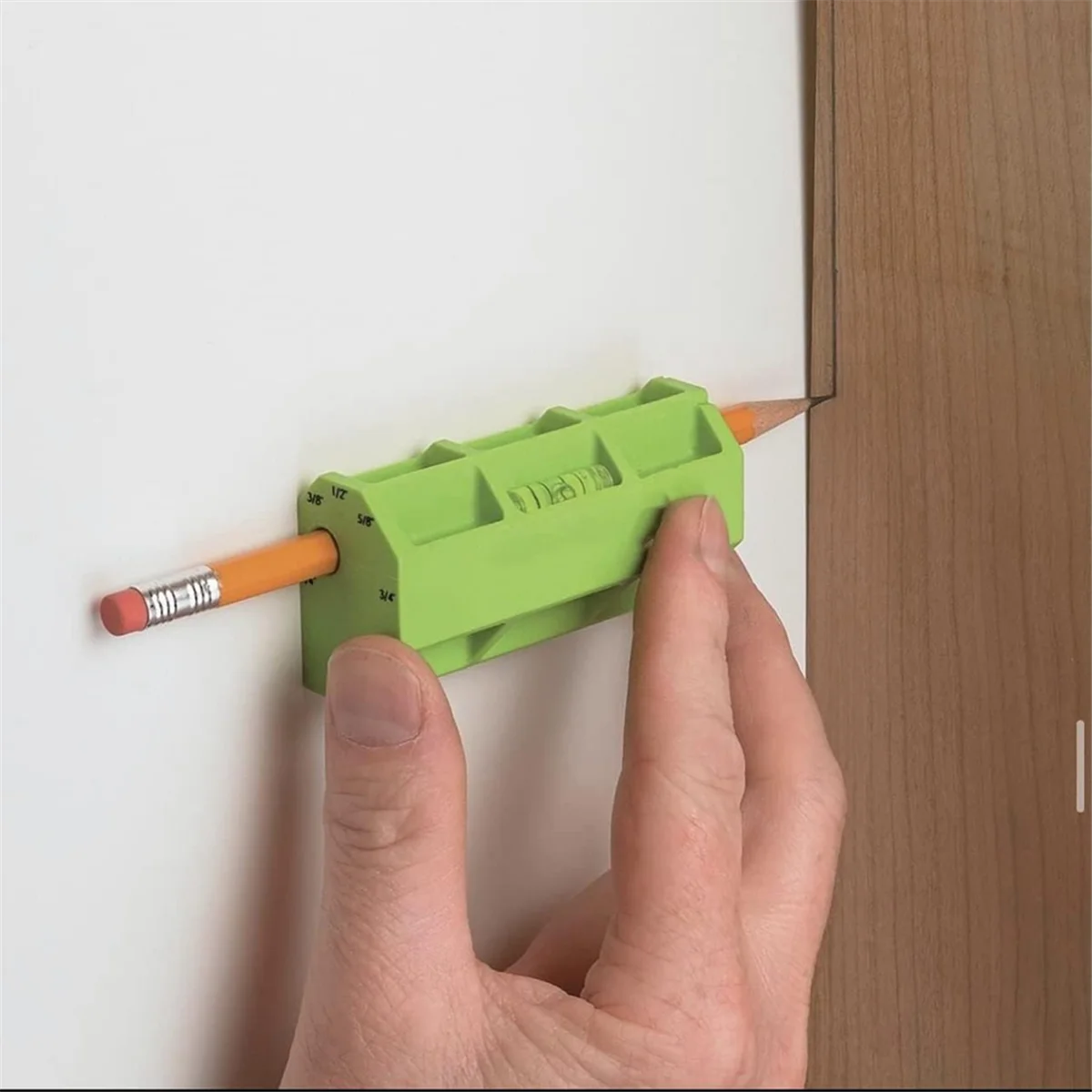 Trending Now New Multi-Functional Scriber Woodworking Tool Pencil Marking Multi-Dimensional Woodworking Graffiti Marking Marking