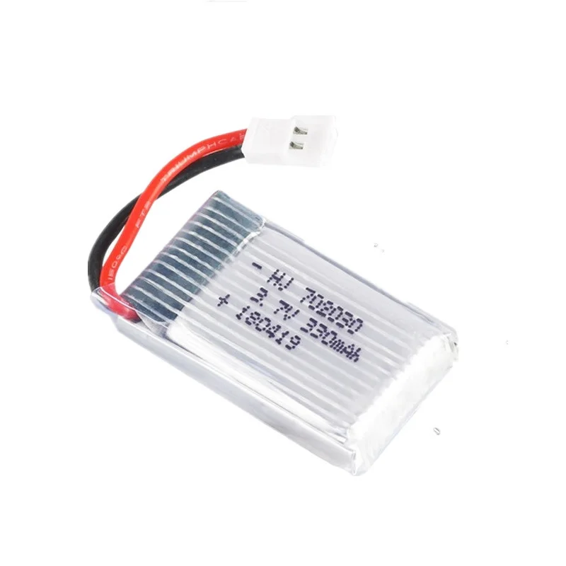 3.7V 330MAH Lipo Pin Và Sạc Cho Udi U816 U830 F180 E55 FQ777 FQ17W Hubsan H107 Syma X11C FY530 RC Drone 3.7V